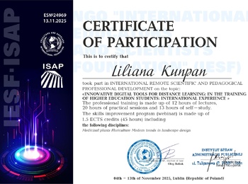 Міжнародне підвищення кваліфікації